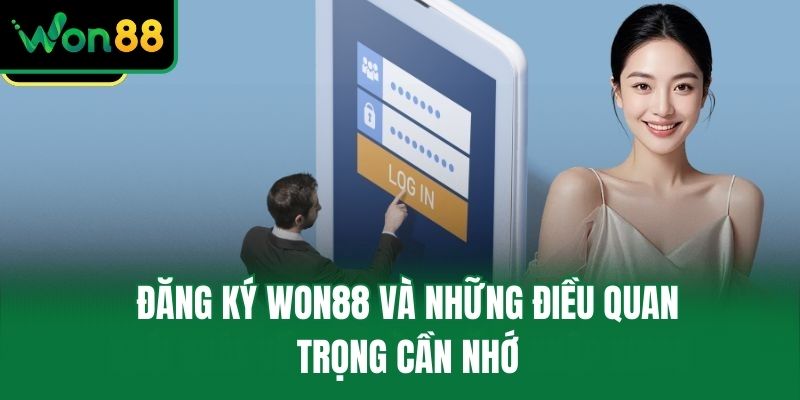 Đăng ký Won88 và những điều quan trọng cần nhớ