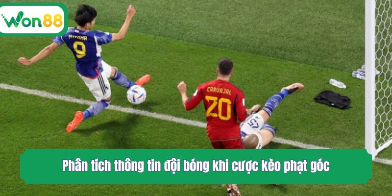 Phân tích thông tin đội bóng khi cược kèo phạt góc